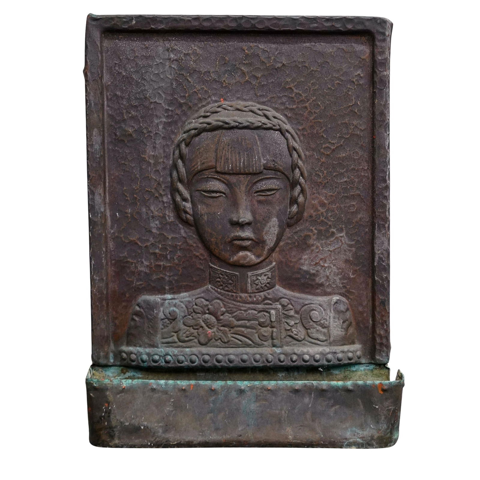 Vintage Copper Wall Planter (1 of 5)