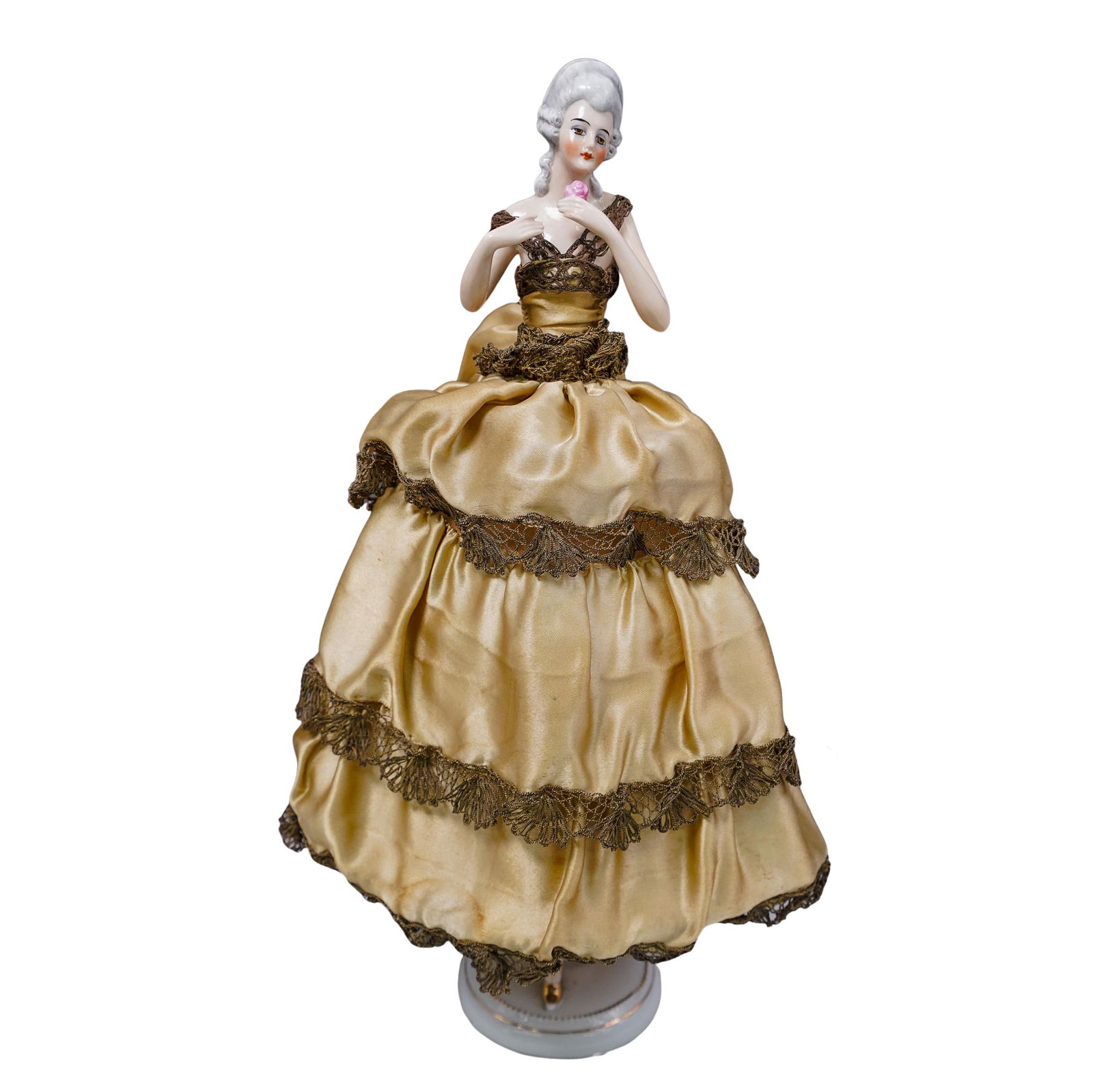 Antique Boudoir Doll Figure Table Lamp (1 of 6)