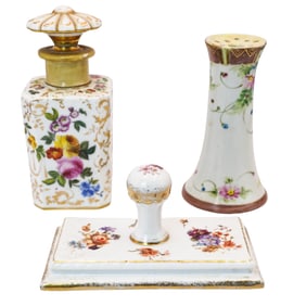 (3 pcs) Porcelain Decorative Articles