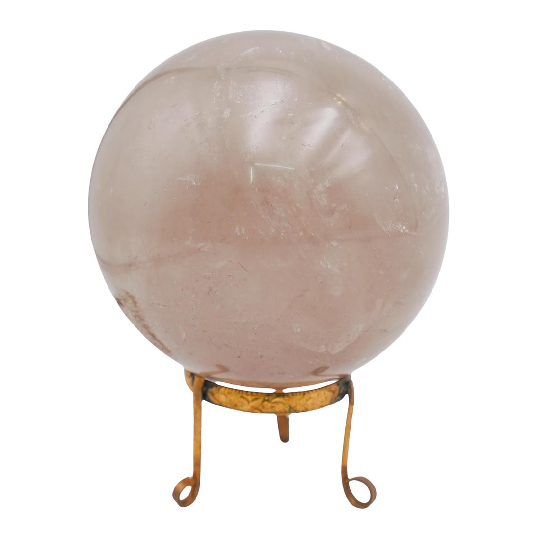 Smokey Quartz Orb on Stand (1 of 4)