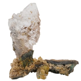 Natural Crystal Quartz Specimen