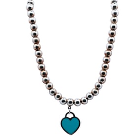 Tiffany and Co. Sterling and Enamel "Return to Tiffany" Bracelet