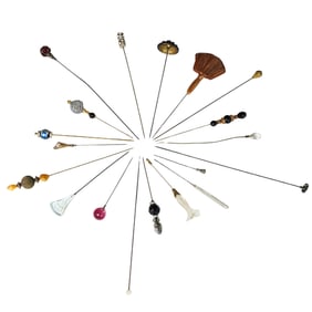 (18 pcs) Victorian Era Hair Pins