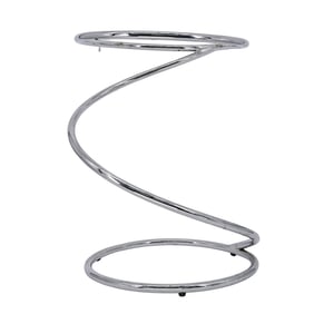 Milo Baughman Style Chrome Spring Table