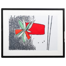 Signed "Craig Krug" Lithograph Titled "Osage Orange"