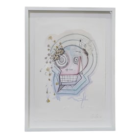 Gabriel GG Gimenez (Venezuelan/American) "Rumble Bloom" Lithograph