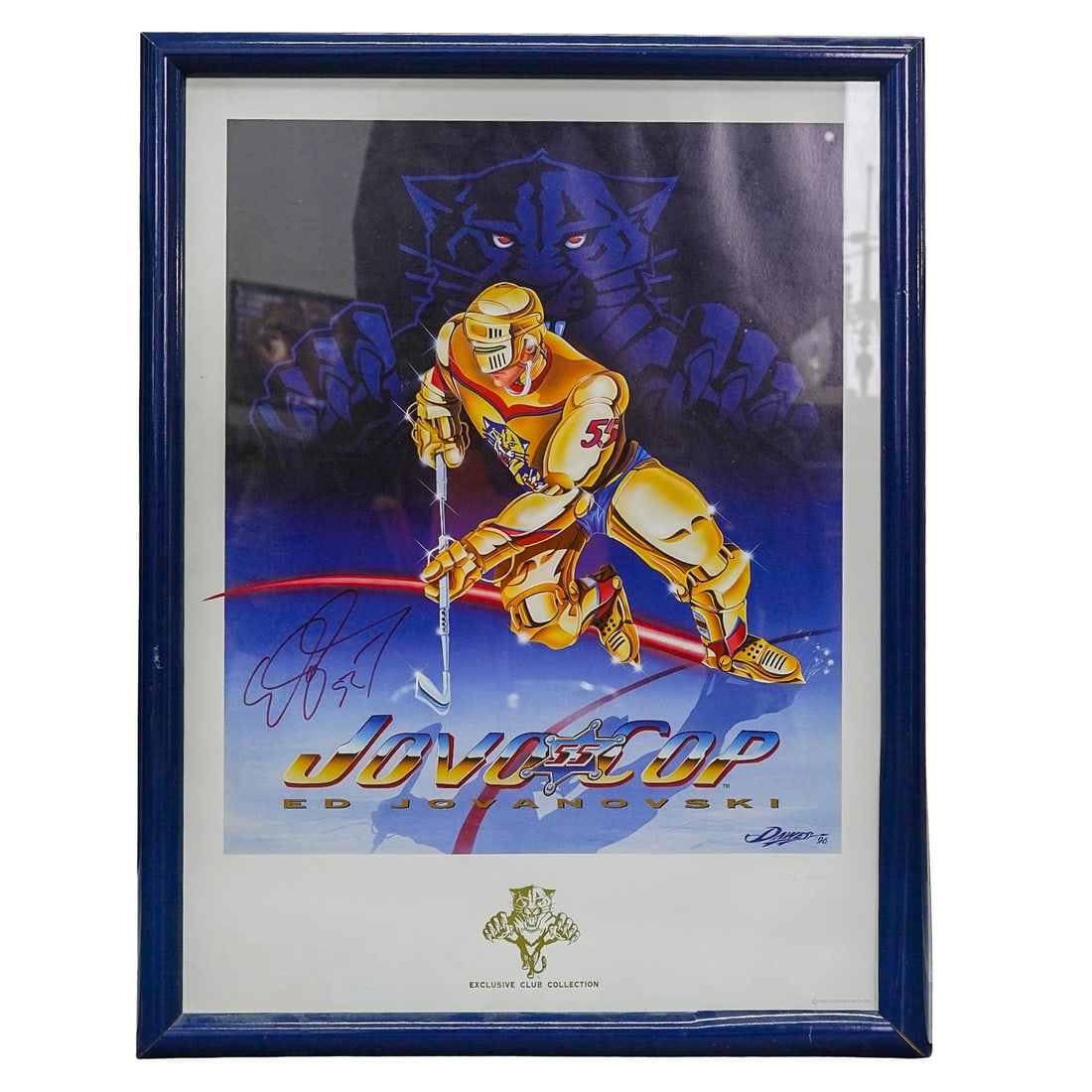 Florida Panthers Signed Ed Jovanovski Exclusive Club Collection Print (1 of 5)