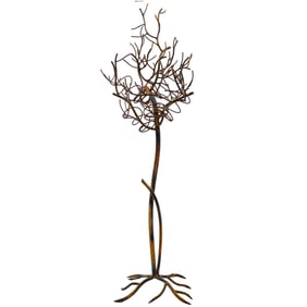 Mid Century Metal Wine Tree