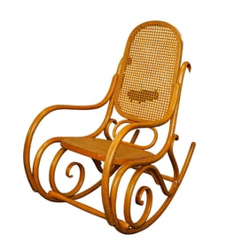 Vintage Thonet Bentwood Rocking Chair