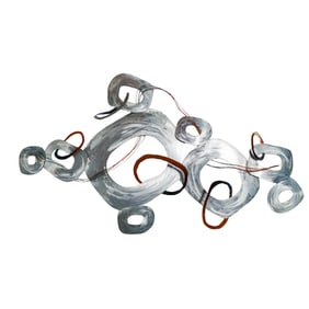 Attributed. Curtis Jere (American, 20th Cent.) Metal Wall Sculpture
