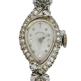14KT Gold Hamilton Watch for Women