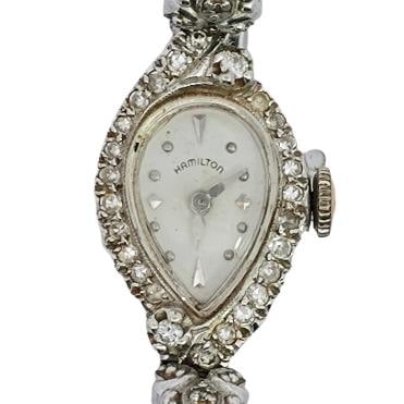 14KT Gold Hamilton Watch for Women (1 of 8)