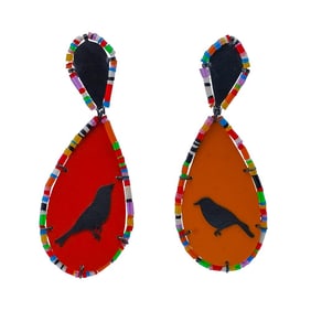 Rebecca Hannon (USA. 1973) De Racenel Earrings