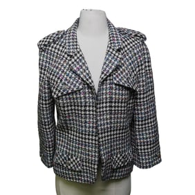 Vintage Chanel Tweed Blazer Sz: 42 (2006) Collection