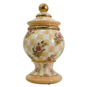 MacKenzie-Childs Porcelain Large Urn