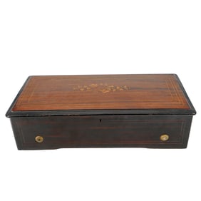 Antique Swiss B.A. Bremond Cylinder Music Box