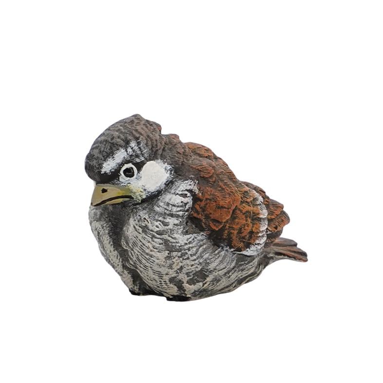 Franz Bergmann (Austrian, 1861- 936) Cold Painted Bronze Figure of Bird (1 of 4)