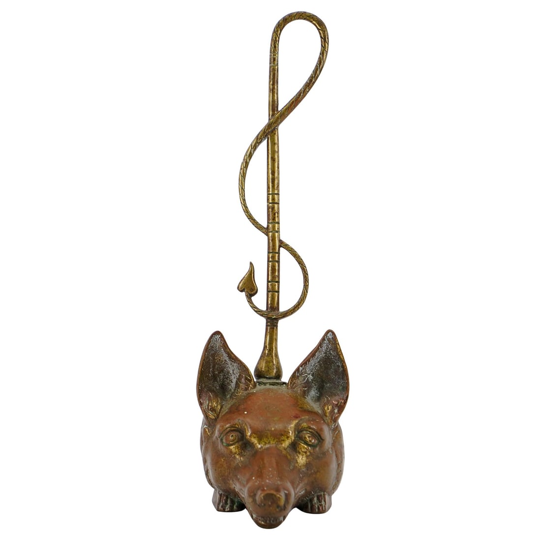 Antique Bronze Fox Doorstop (1 of 5)