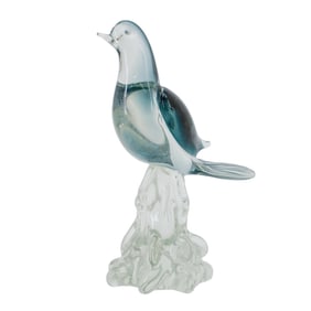 Murano Glass Bird Sculpture