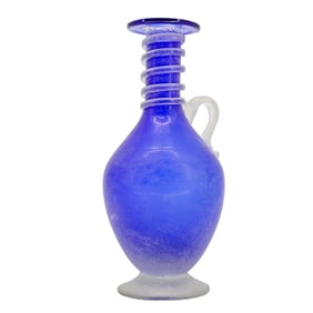 Murano Glass Scavo Pitcher Vase