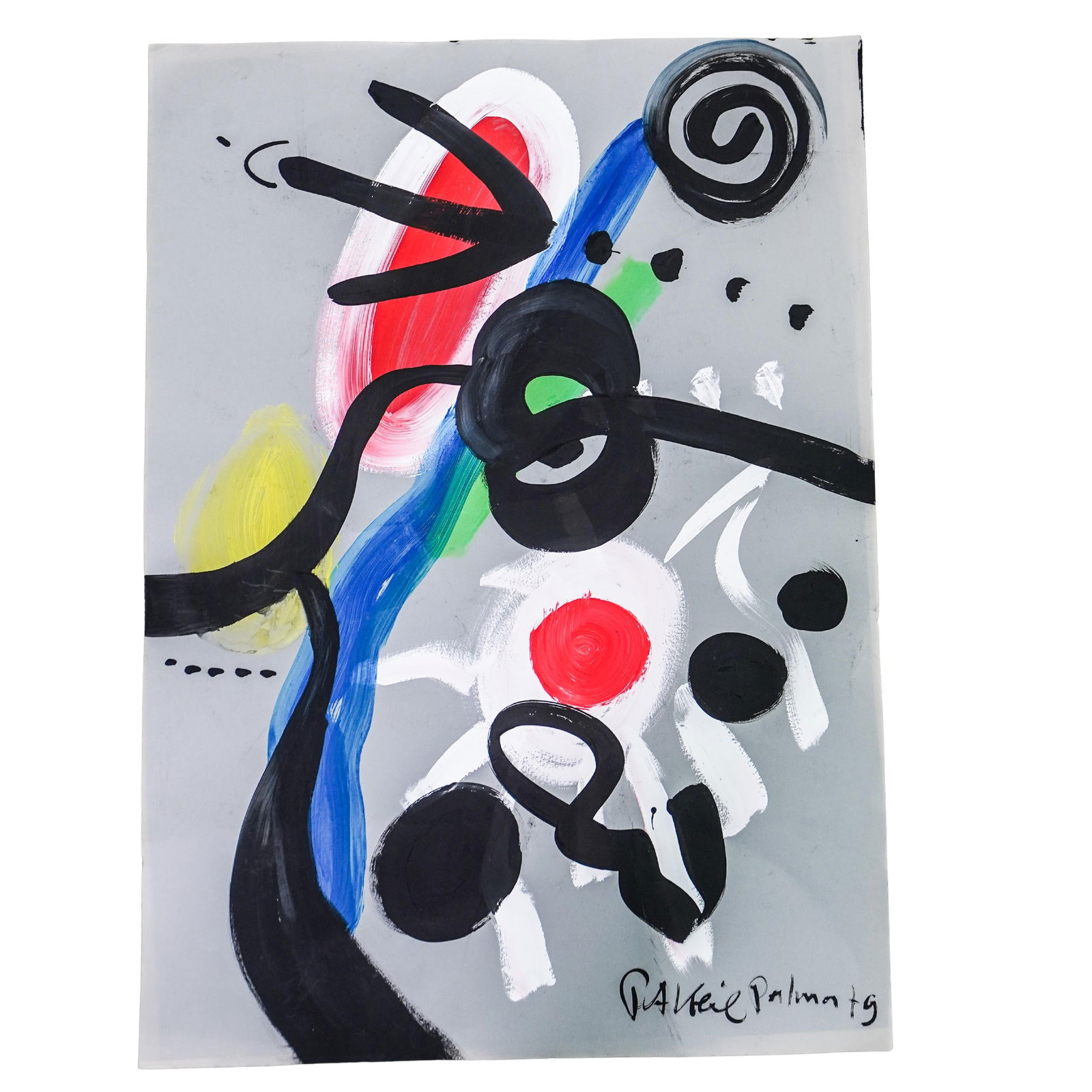 Peter Robert Keil (Polish, 1942- 2011) Painting on Paper (1 of 5)