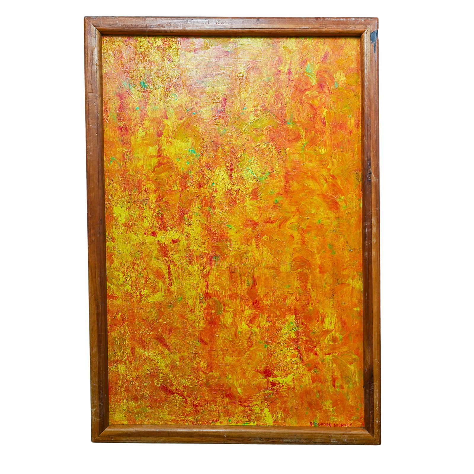 Manner of Beauford Delaney (1901-1979, American) Abstract Painting (1 of 5)