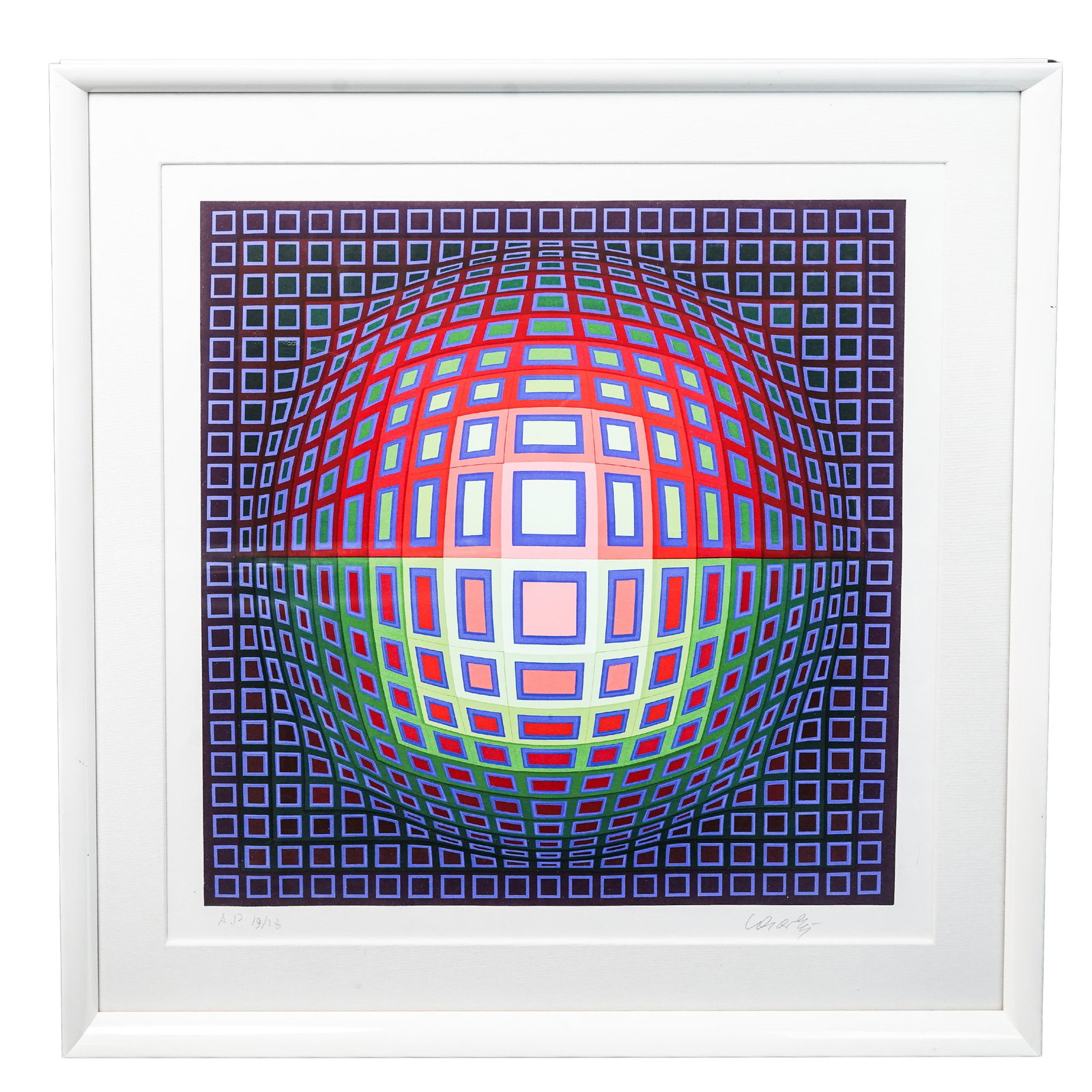 Victor Vasarely Op Art serigraph (1 of 6)