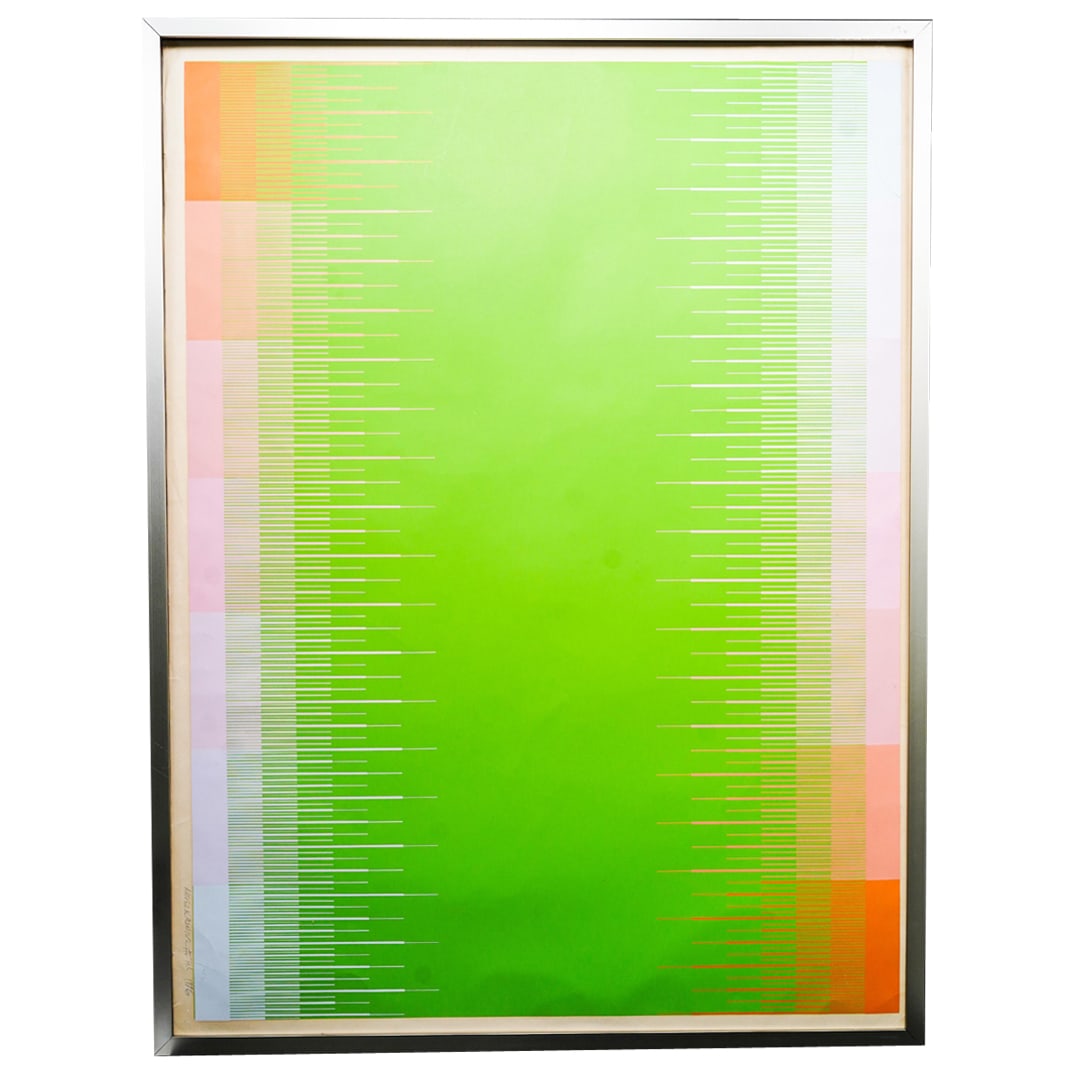 Richard Anuszkiewicz (American 1930–2020) artist proof serigraph (1 of 5)