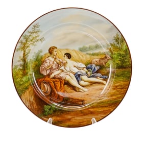 KPM Royal Porcelain Factory Porcelain Wall Charger Plate