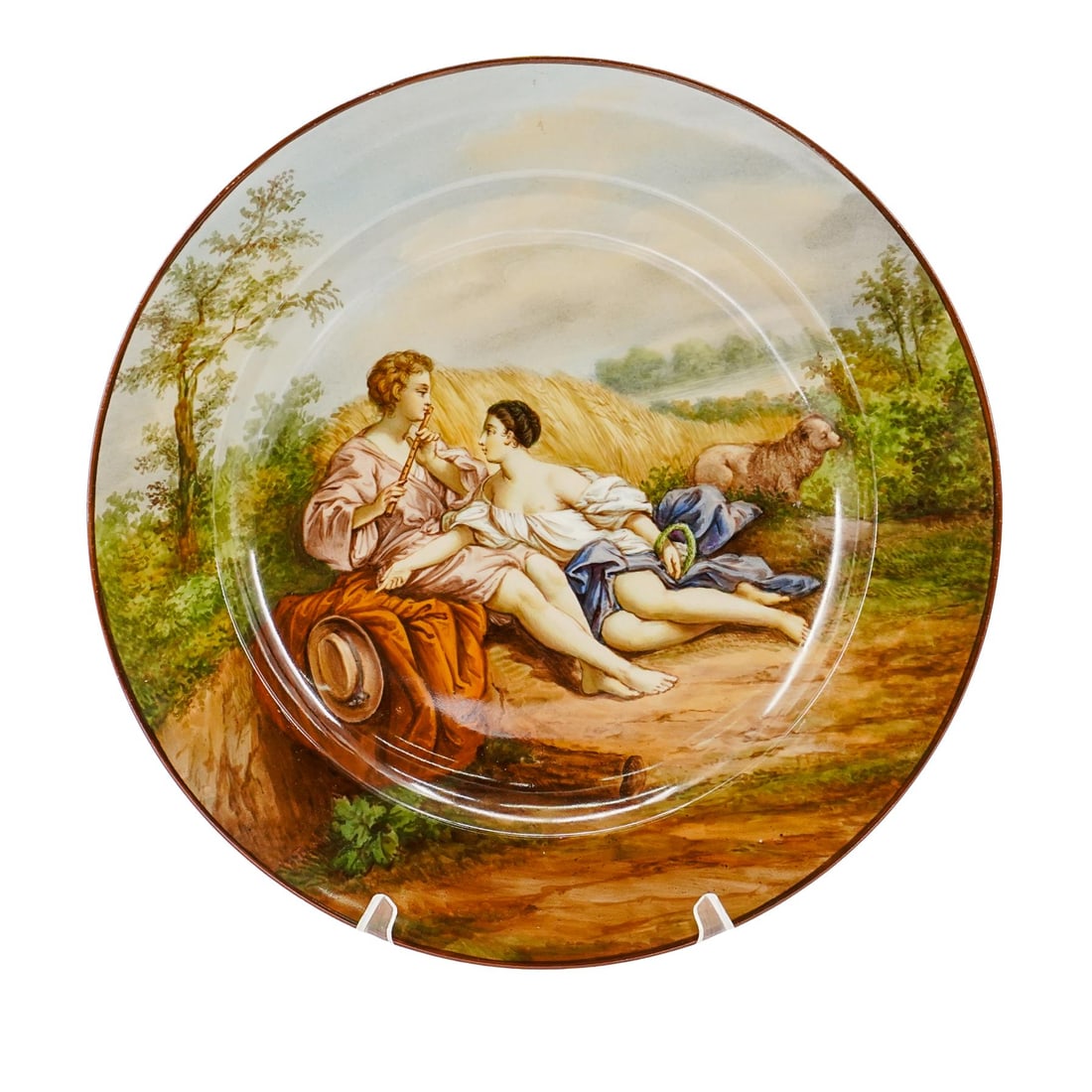 KPM Royal Porcelain Factory Porcelain Wall Charger Plate (1 of 5)