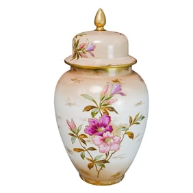 Antique Royal Bonn Porcelain Urn
