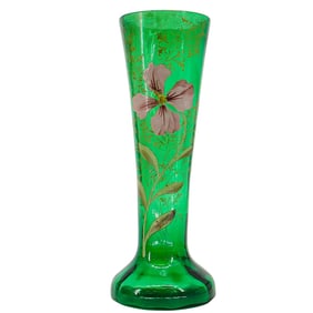 French Legras Nouveau Art Glass Vase