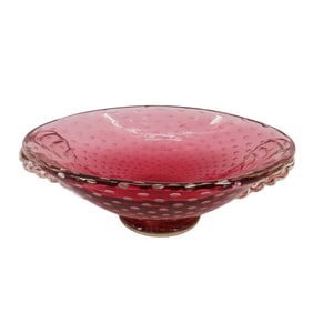 Art Glass Bubble Bowl