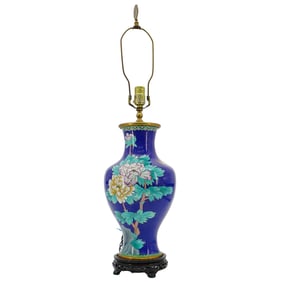 Chinese Cloisonne Table Lamp