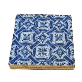 Chinese Blue and White Square Porcelain Tile