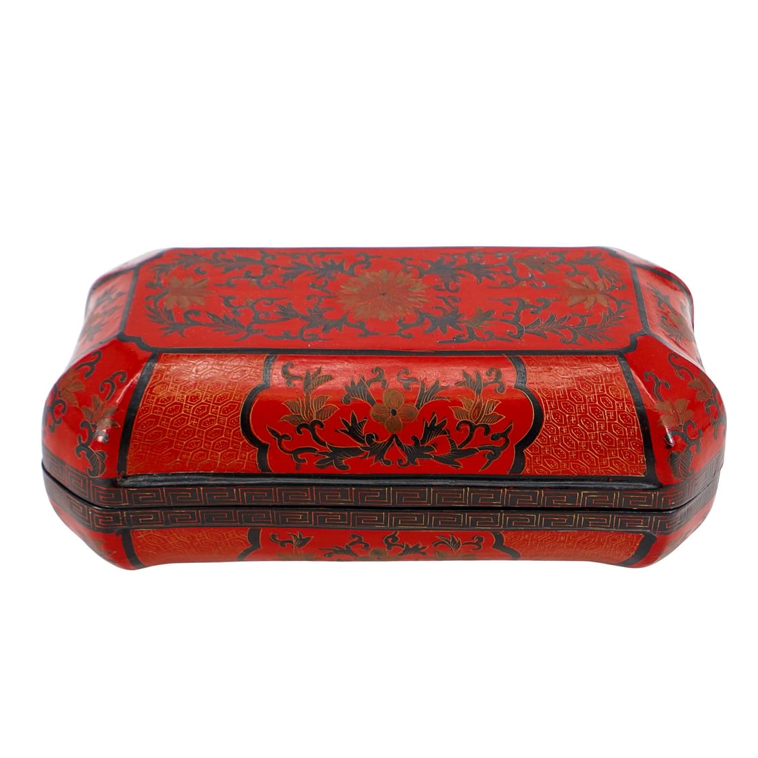 Chinese Decorative Lacquered Box (1 of 6)