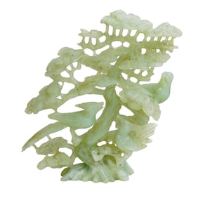 Chinese Serpentine Carved Sculpture