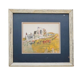 Raoul Dufy "Epsom" Lithograph