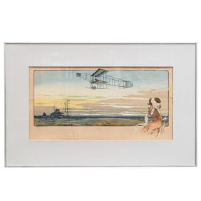 Marguerite Montaut (French, 20th Cent.) Lithograph