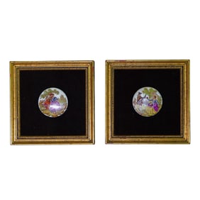 Pair of French Porcelain Plaques