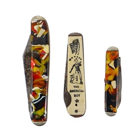 (3 Pc) Vintage Pocket Knives