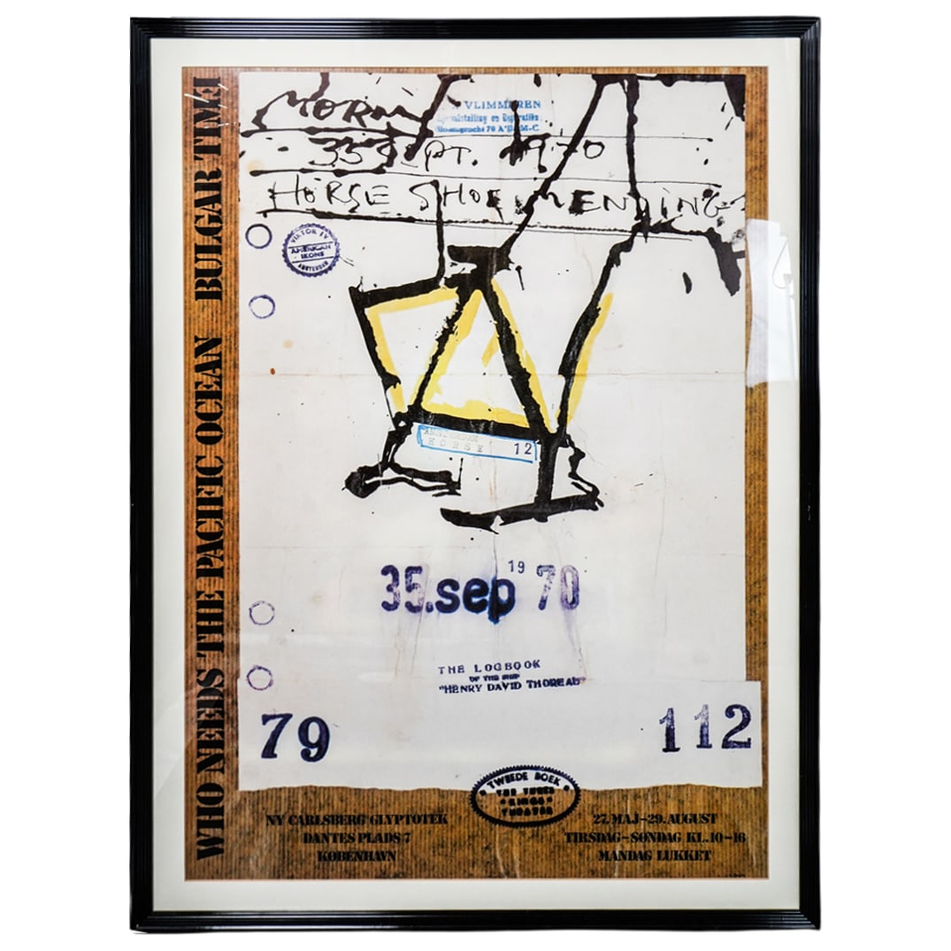 Vintage Ny Carlsberg Glyptotek Museum Exhibition Poster (1 of 5)