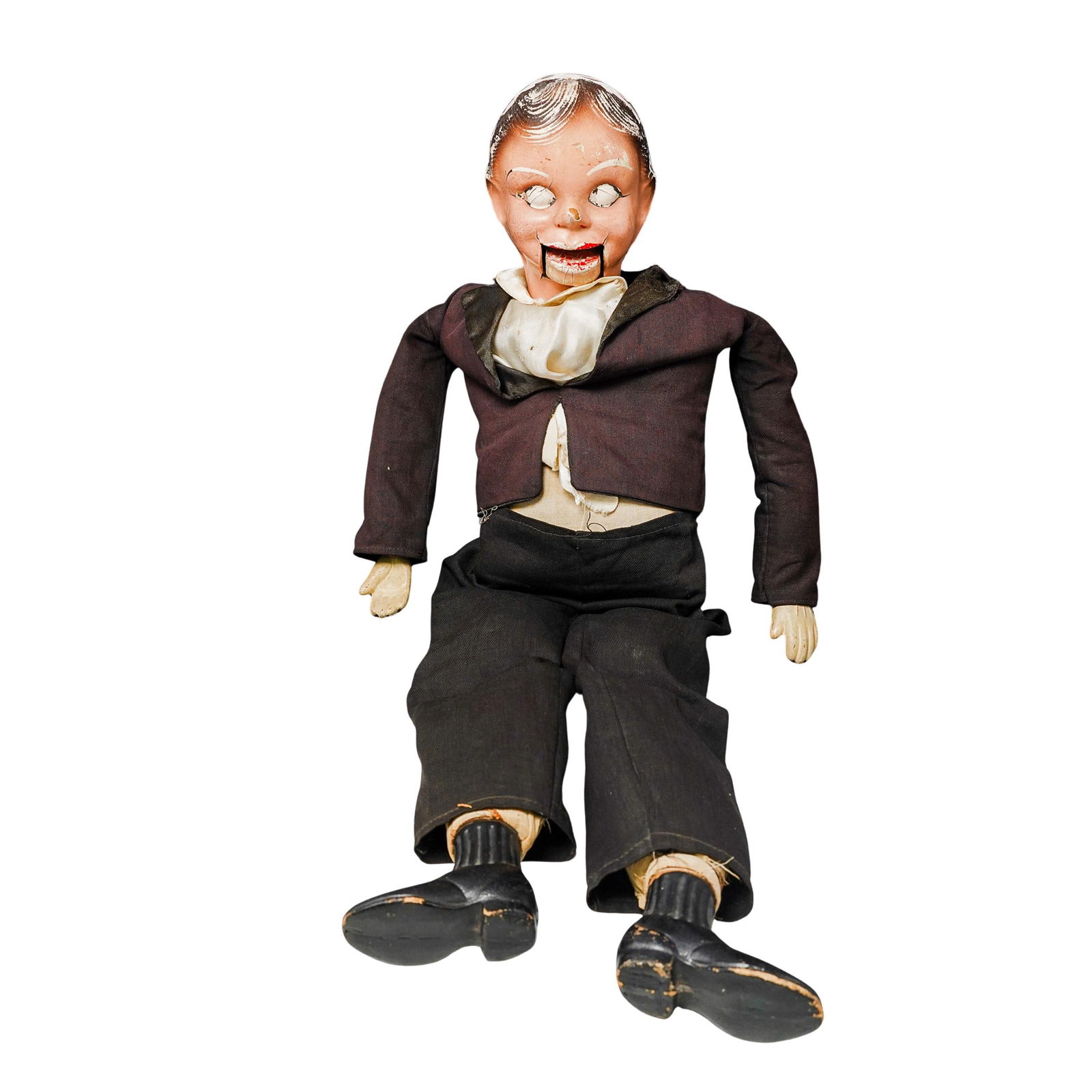 Antique Charlie McCarthy Ventriloquist Doll (1 of 4)