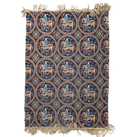 Vintage Woven Tapestry Blanket