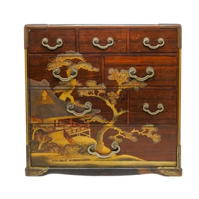 Japanese Meiji Gilt Lacquered Kodansu box