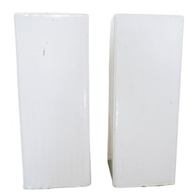 Pair Of Ceramic Glazed Planters
