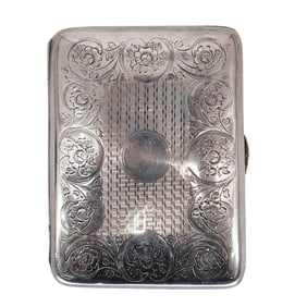 Antique Sterling Silver Notebook