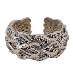 John Hardy Sterling Silver Cuff Bracelet
