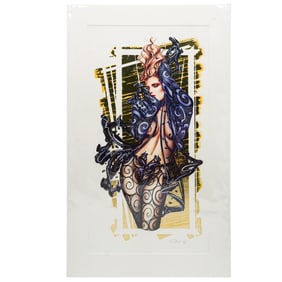 Olivia De Berardinis (American) "Breathless" Lithograph