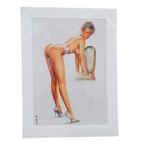 Hajime Sorayama Erotic Lithograph